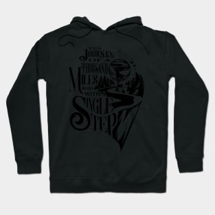 The Journey Of A Thousand Miles Hoodie